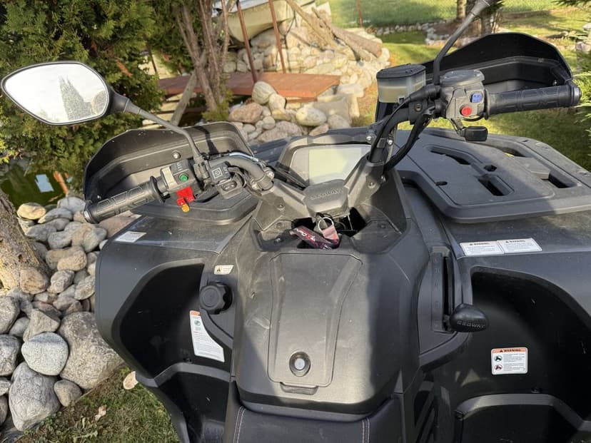 Quad Segway Snarler 570 AT6L+Pług. 370km przebieg