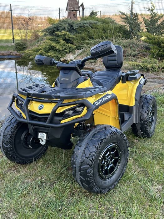 Quad na akumulator Outlander 4x4 DK-CA005 Żółty