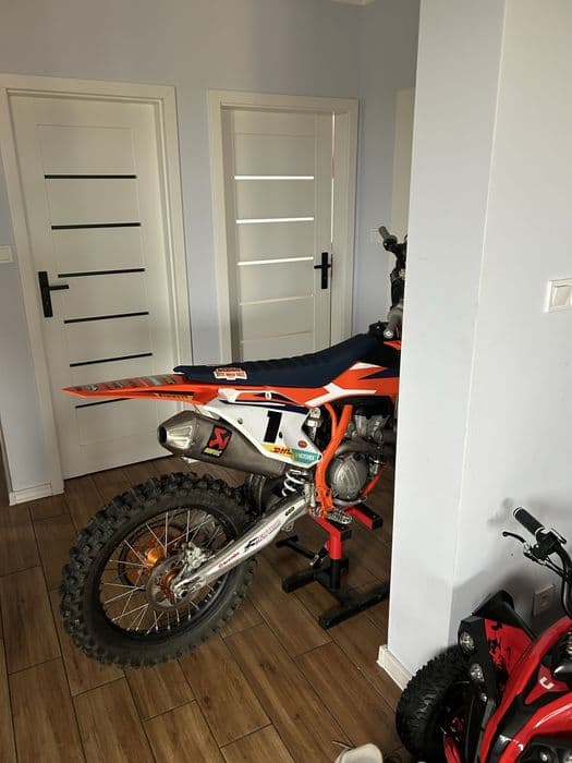 Zadbany ktm sxf 350.