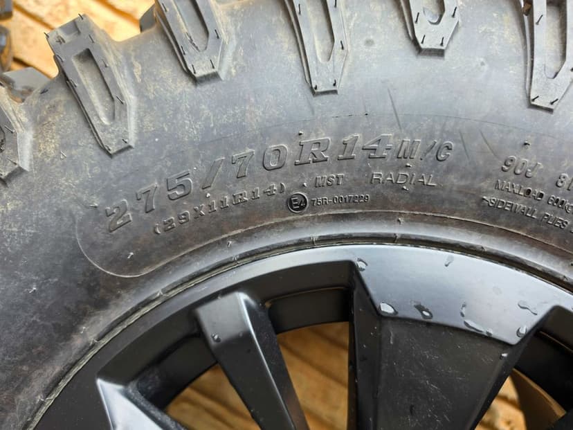 CFMOTO UFORCE U10 Pro Highland – oryginalne koła felgi + opony 29x11R14