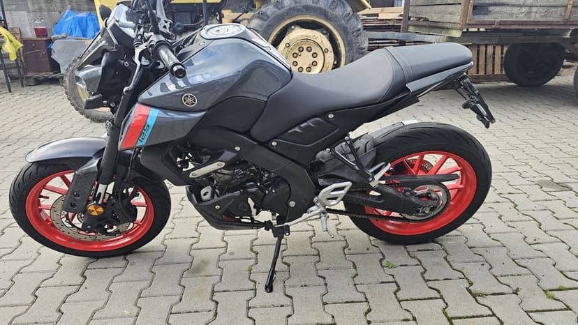 Yamaha mt 125, rok 2021, przebieg 10200 km