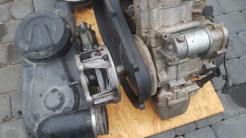 polaris 800 500 sportsman silnik skrzynia lampa modul wspomagania wal