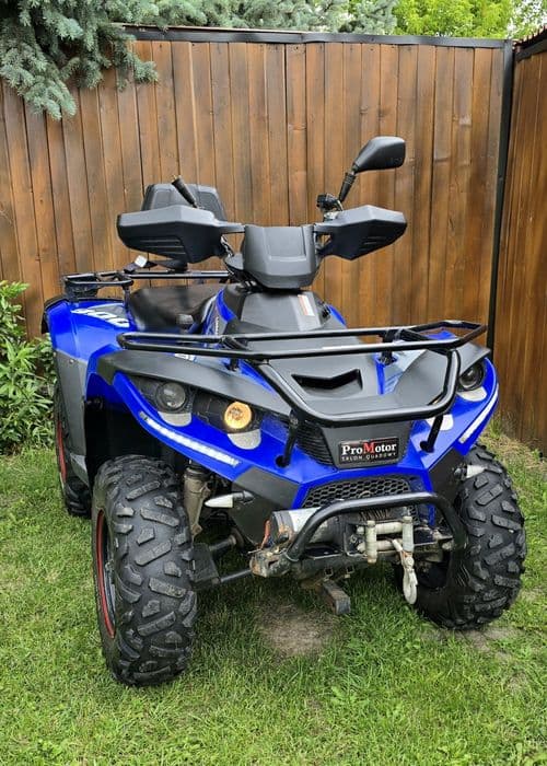 Quad Linhai 300 cm3 z pługiem szybki Stan super dwuosobowy 2 osoby