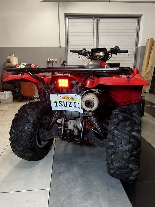 Suzuki King Quad 750 Doinwestowany + PŁUG