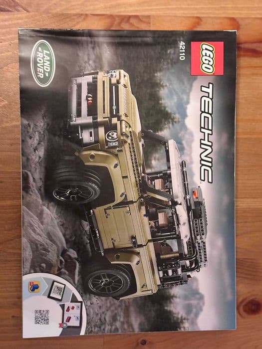 LEGO Technic Land Rover Defender 42110 – komplet + instrukcja