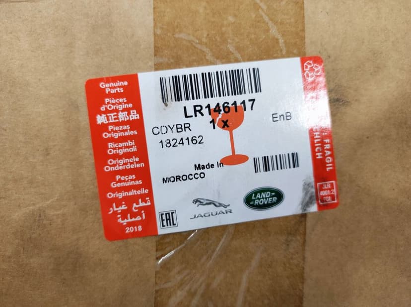 wiązka haka land rover defender l663 lr146117 l8b2-15a416-ed nowa 20 -