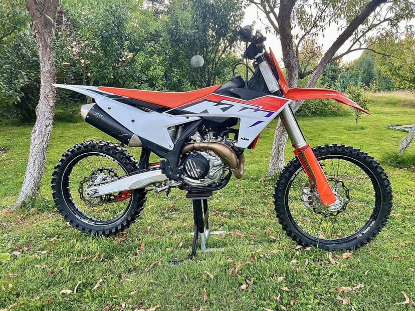 Ktm 450 sxf Zmieniane mapy kontrola trakcji