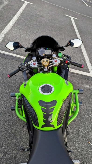 Kawasaki Ninja 636 ZX6R 2014 Stunt