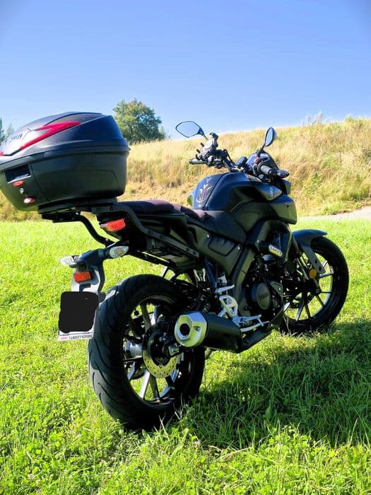 Motocykl Yamaha MT125 Wersja Pro 2024r. Systemy ABS , TSC , TPMS , VVA