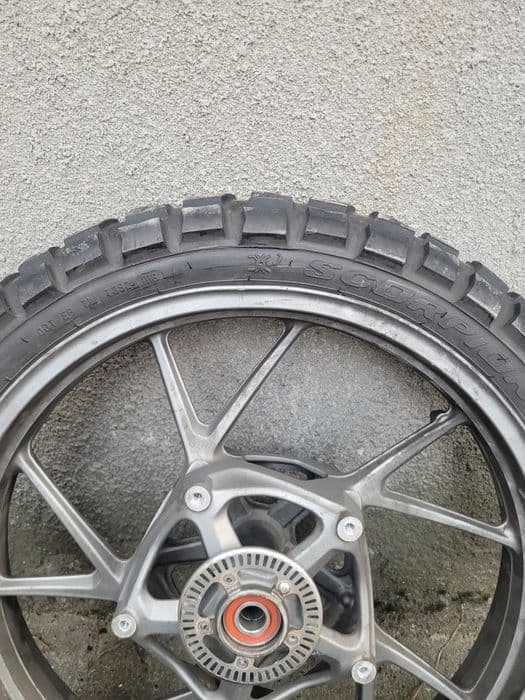 Komplet kół BMW r1250gs r1200gs 170/60r17 120/70r19