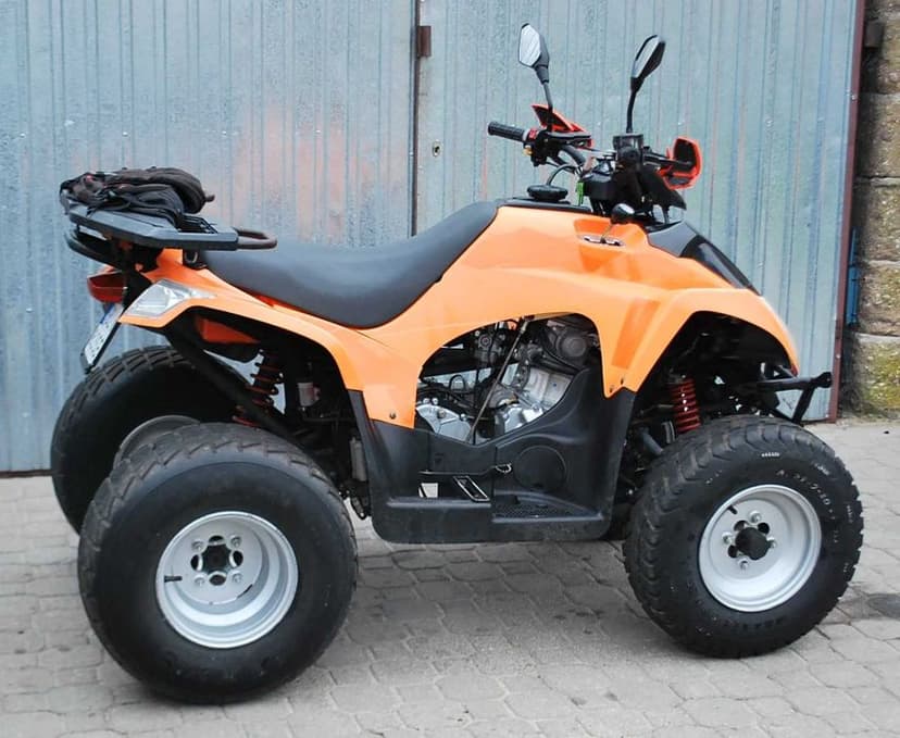 Quad DAELIM ET 250 zarejestrowany homologacja + PŁUG 2007r. ATV duży