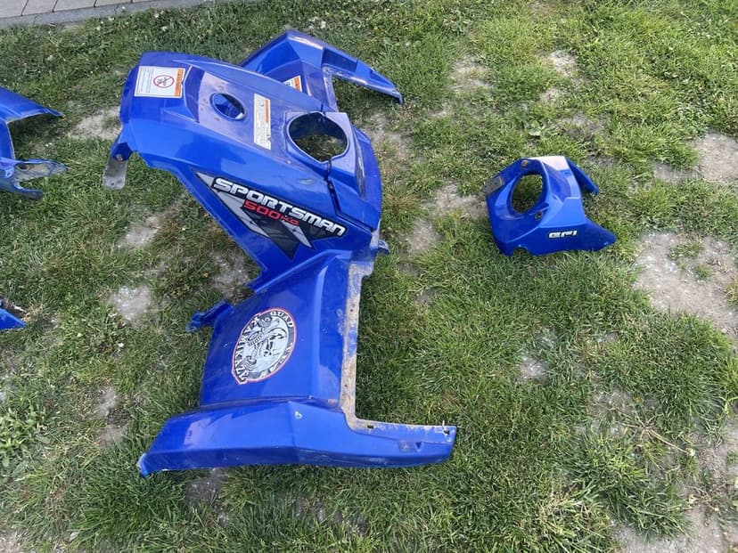 Plastiki osłony obudowy owiewki polaris 450 polaris sportsman 800/500