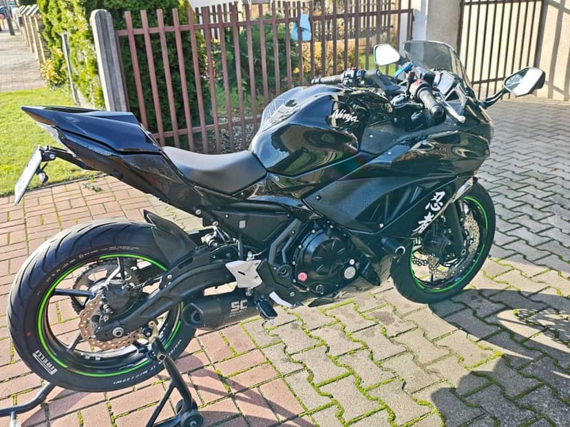 Kawasaki ninja 650 zarejestrowany na A2