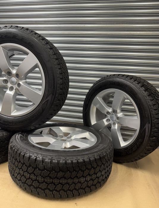 Nowe Koła Alufelgi Land Rover Defender 20” Goodyear All Terrain 255/60 Oryginał 5szt TPMS