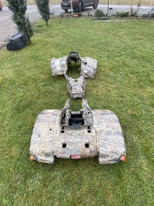 Plastiki obudowy owiewki osłony cam yamaha grizzly 660 Camo