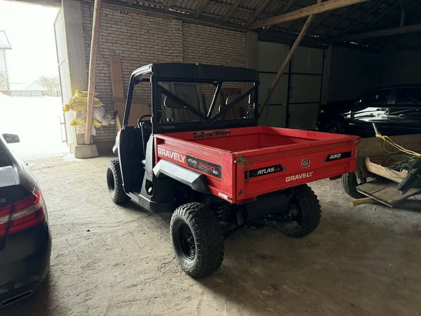 Polaris ranger gravley 1000 4x4 can am jak nowy