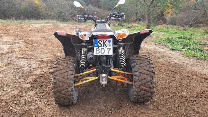 Quad terenowy sport Access triton 400 doinwestowany po dużym serwisie