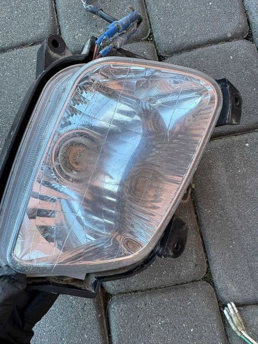 lampa przod przednia lampy reflektor lew praw kawasaki KFX 700 KVF 650