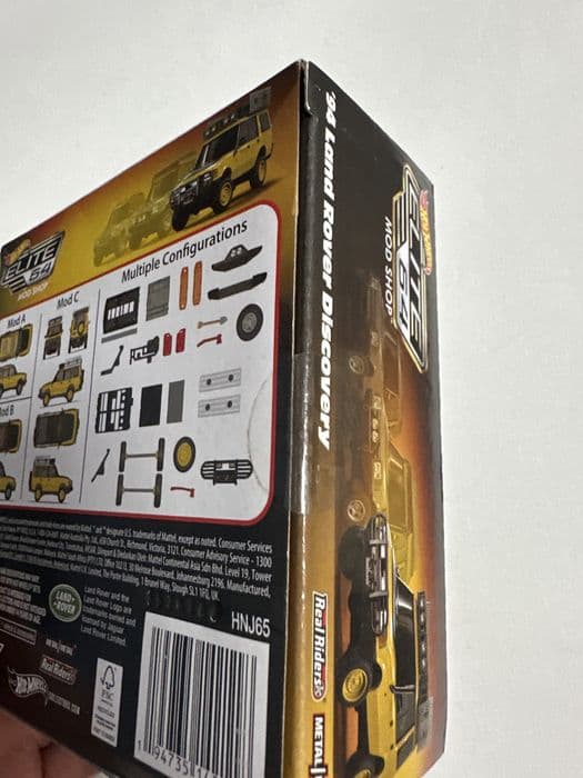 Hot wheels elite64 mod shop 94 land rover discovery rlc