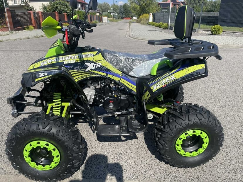 Quad ATV XTR Bombardier PRO 125 cm3 XXL NOWY Spalinowy quad dla dzieci