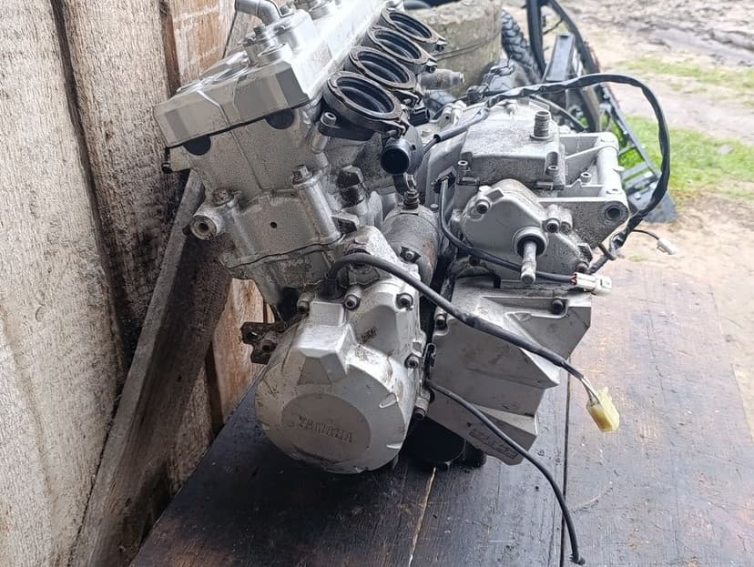 Silnik Yamaha FZ6 600 04 - 09 r sprawny części kompletny uzbrojony G1