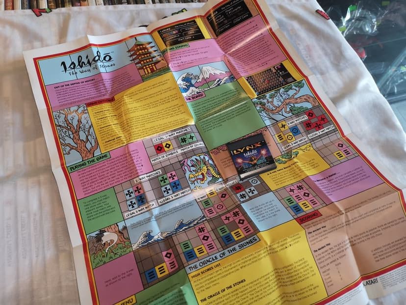 Ishido Way of Stones ATARI LYNX gra + plakat RETRO sklep Ursus