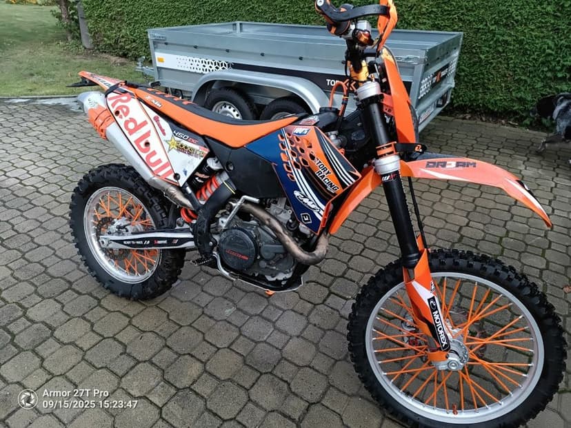 KTM Exc 450 wsiadać i jeździć !!!