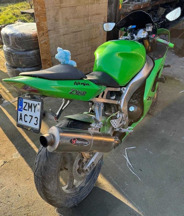 Kawasaki Ninja ZX-6R 636 | 2006 | Zielona