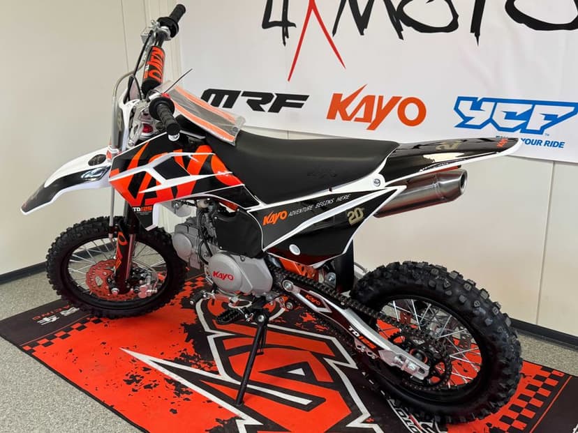 KAYO 125 TD NOWY  ! Motocykl Pit Bike MX Cross  BLACK WEEK w 4xmoto