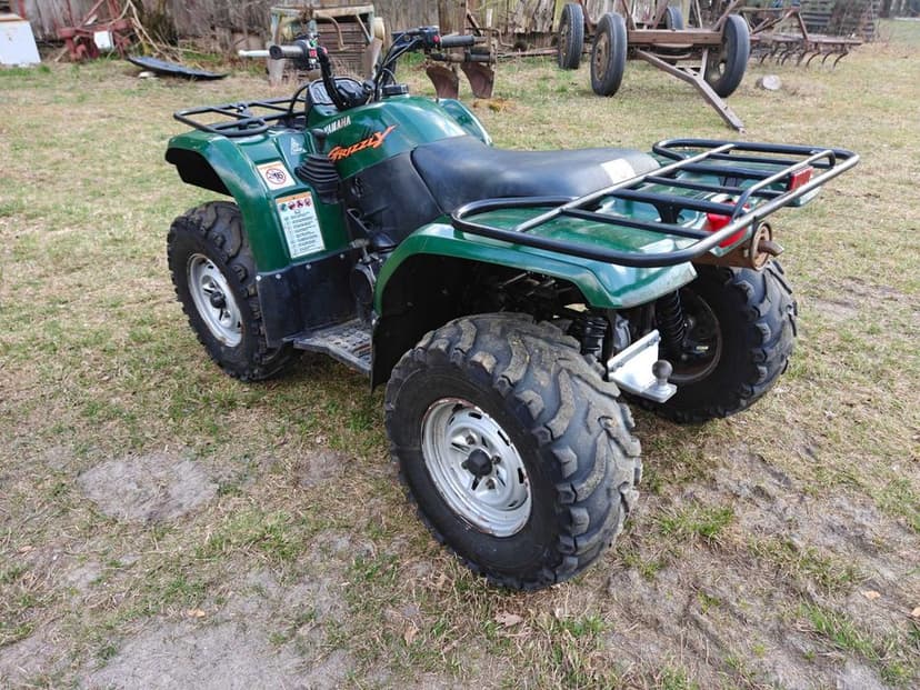 Yamaha Grizzly 450 irs 4x4 Blokada dyfra