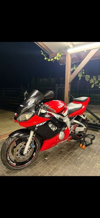 Yamaha r6 rj03 2001 zarejestrowana A