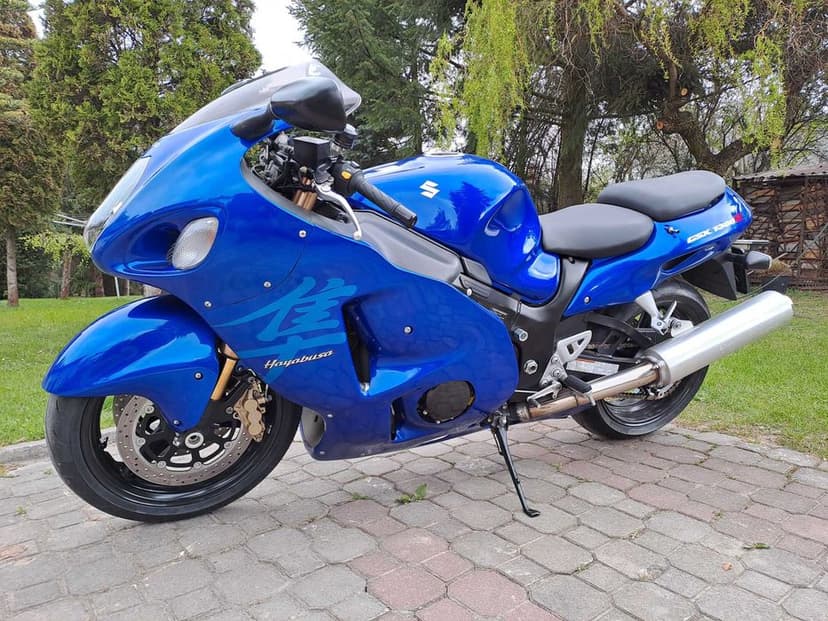Suzuki GSX 1300R Hayabusa 14000 km, bezwypadkowy, oryginał, jak nowy