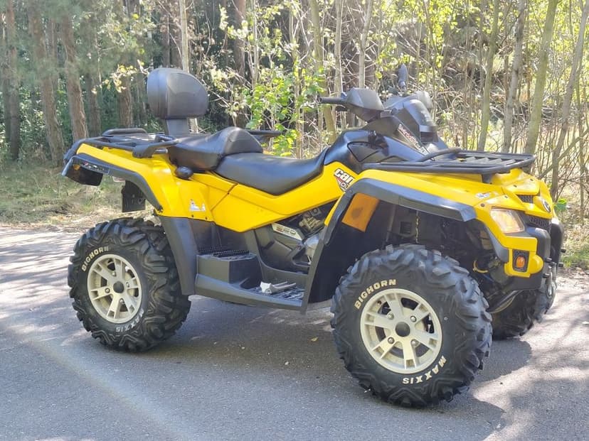 Quad Can Am Can-Am Outlander 650 MAX 4x4 wspomaganie zarejestrowany