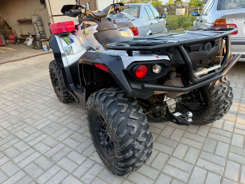 Quad Can-Am 570 XT Outlander MAX poj 650 z wgraną mapą 800R doposażony