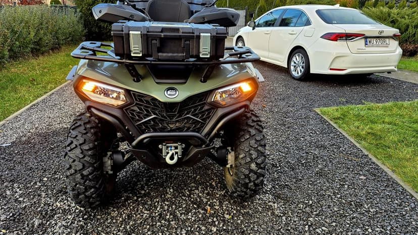 CF Moto 450L, 600km, oszczędzasz 6 tyś zł!