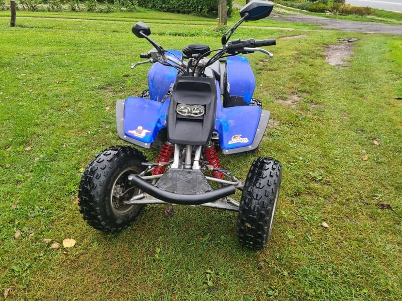Quad Yamaha Warrior 350 yfm350 jak Raptor zarejestrowany opłacony Homo