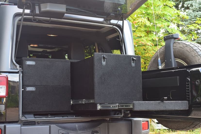 JEEP WRANGLER zabudowa wyprawowa