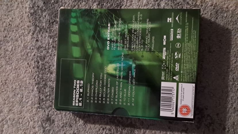 Serial CSI Las Vegas seson 2 DVD