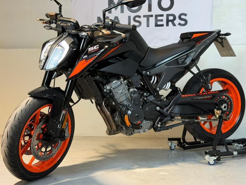 KTM Duke 790L A2 2019 ładny Niemcy/Quickshifter