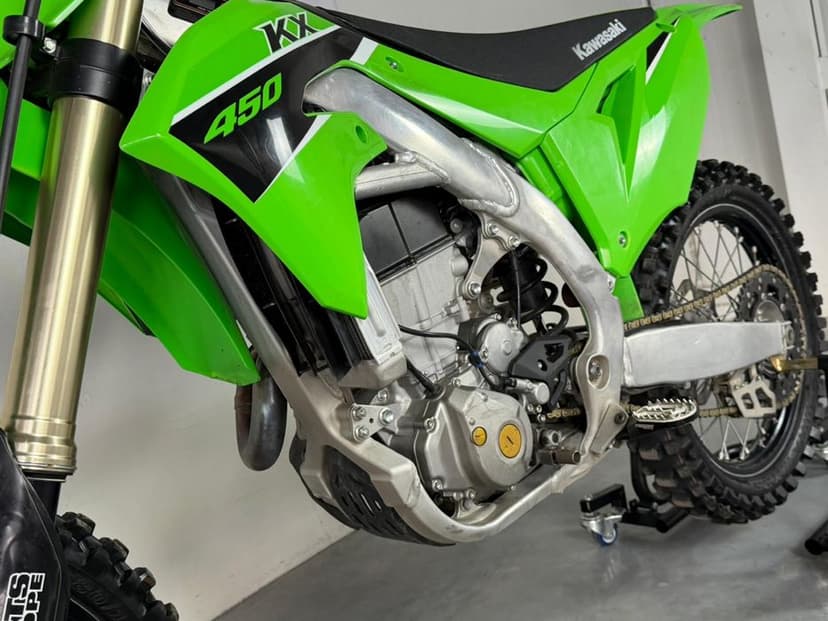 Kawasaki kxf450 FMF 2023 34mth