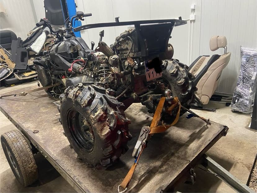 Rama polaris Sportsman 800 Zarejestrowana w PL dokumenty Kwity *2011r