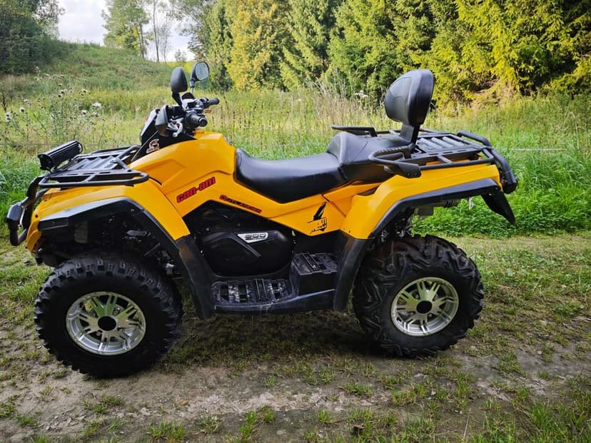 Can Am Outlander 800 Max * Homologacja L7e *