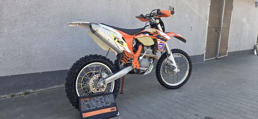 Ktm Excf 350 rok 2012 Super Stan 218 Mth Od Nowości Rozrusznik Płyta