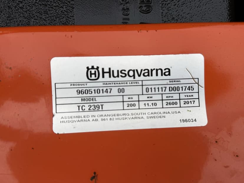 Kosiarka traktorek Husqvarna TC239T