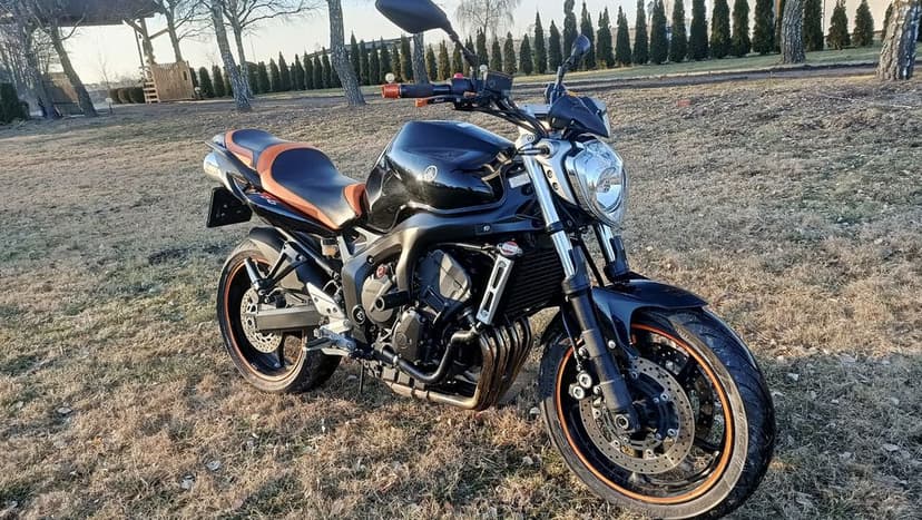 Yamaha FZ6, 2007r, 600cm, 98KM, Akrapovic