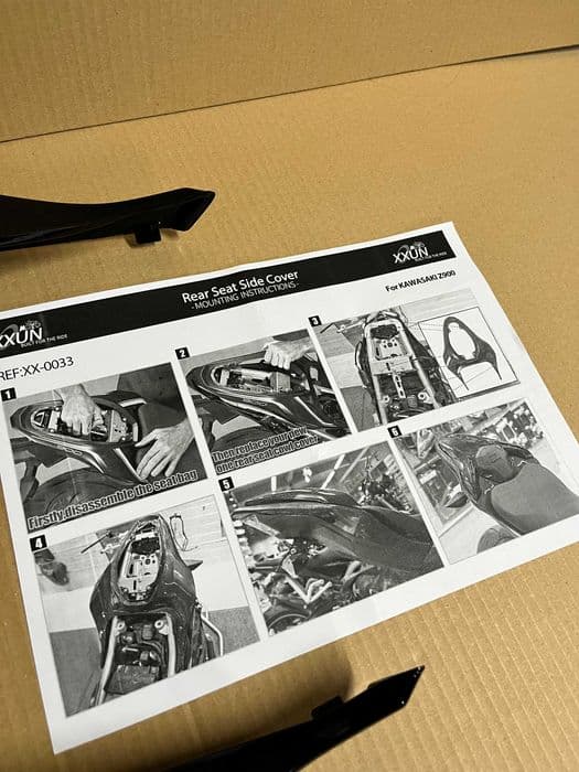 Kawasaki Z900 ogon zadupek owiewka tył nowa