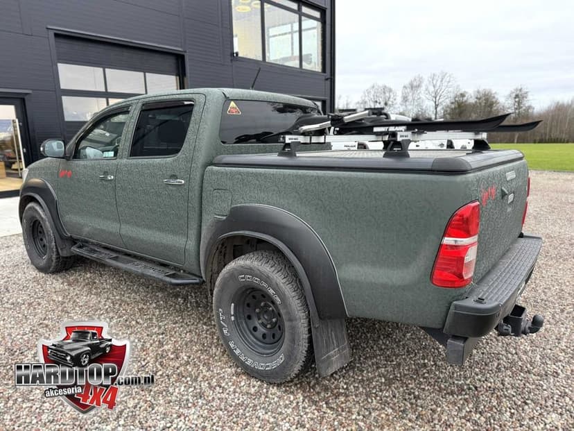 Pokrywa paki Aluminiowa Klapa Toyota Hilux 2005 Relingi Uchwyty rower