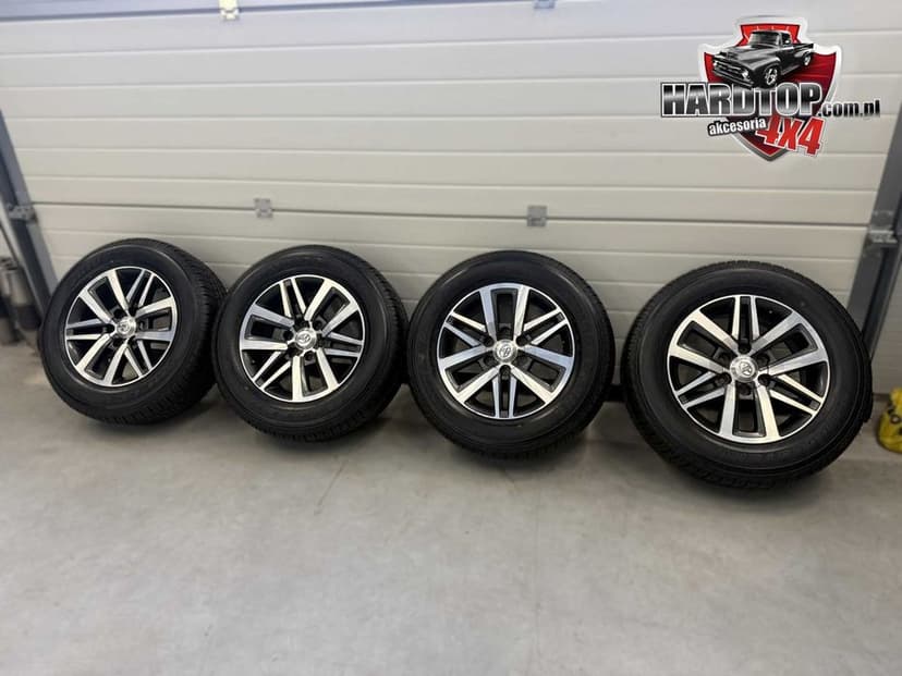 Komplet Felgi Koła 18 opony Bridgestone 265/60R18 6x139.7 Toyota Hilux