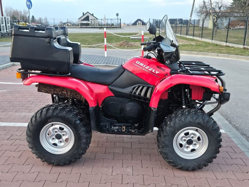 Yamaha grizzly 660 YFM660 Zadbany Homologacja Kufer Rejestracja nie 700