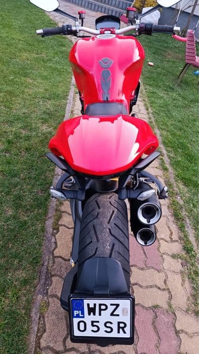 Ducati Monster 1200s zamiana